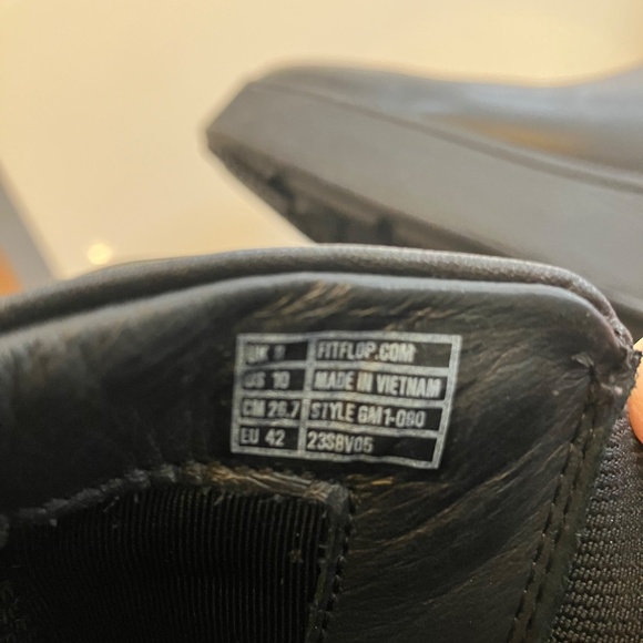 fitflop F-MODE Leather Flatform High Chelsea Boots - Picture 5 of 5